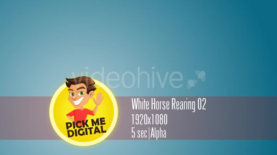 White Horse Rearing 02 Videohive 19255703 Motion Graphics Image 1