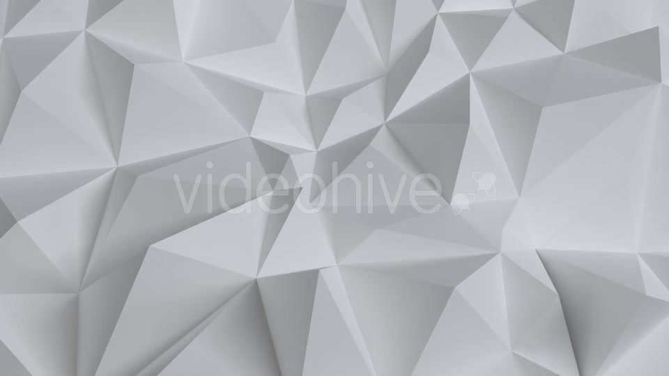 White Low Poly Background Videohive 11042417 Motion Graphics Image 4