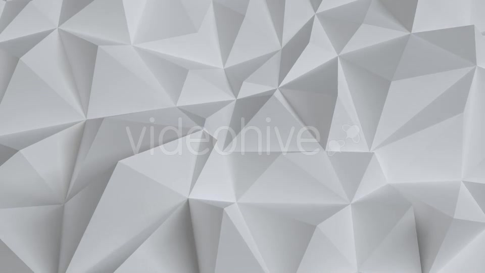 White Low Poly Background Videohive 11042417 Motion Graphics Image 6