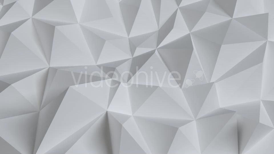White Low Poly Background Videohive 11042417 Motion Graphics Image 7
