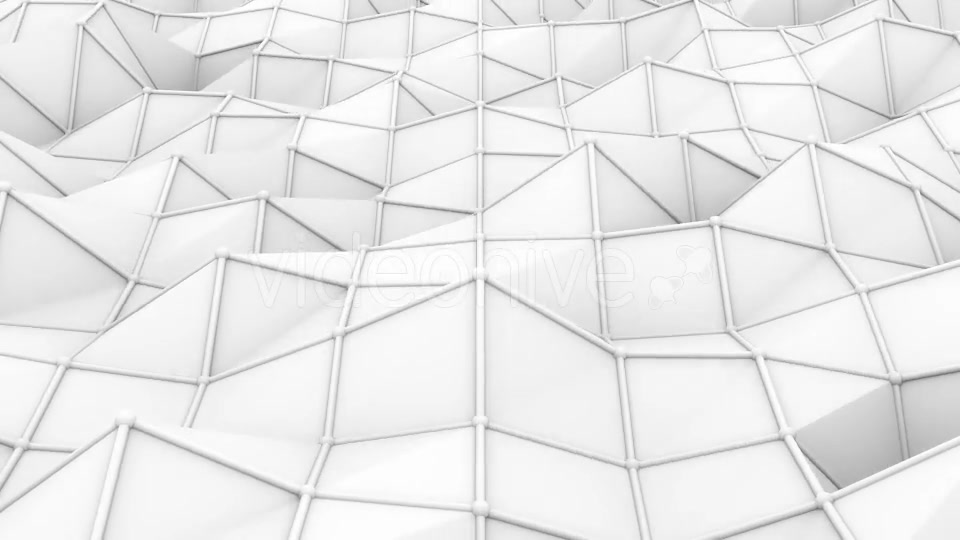 White Low Poly Background Videohive 19712505 Motion Graphics Image 10