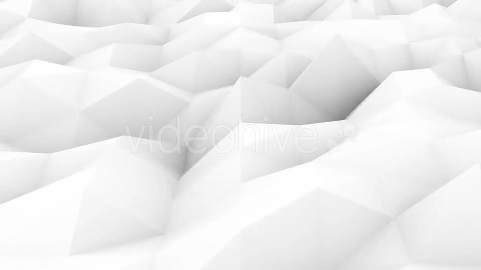 White Low Poly Background Videohive 19712505 Motion Graphics Image 4