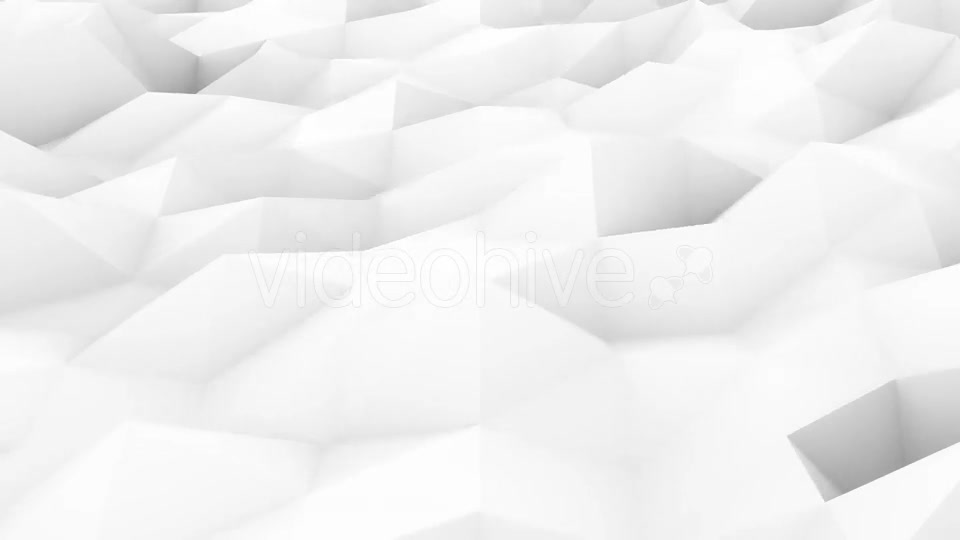 White Low Poly Background Videohive 19712505 Motion Graphics Image 5