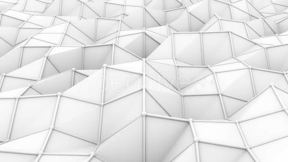 White Low Poly Background Videohive 19712505 Motion Graphics Image 7