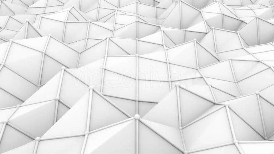 White Low Poly Background Videohive 19712505 Motion Graphics Image 8