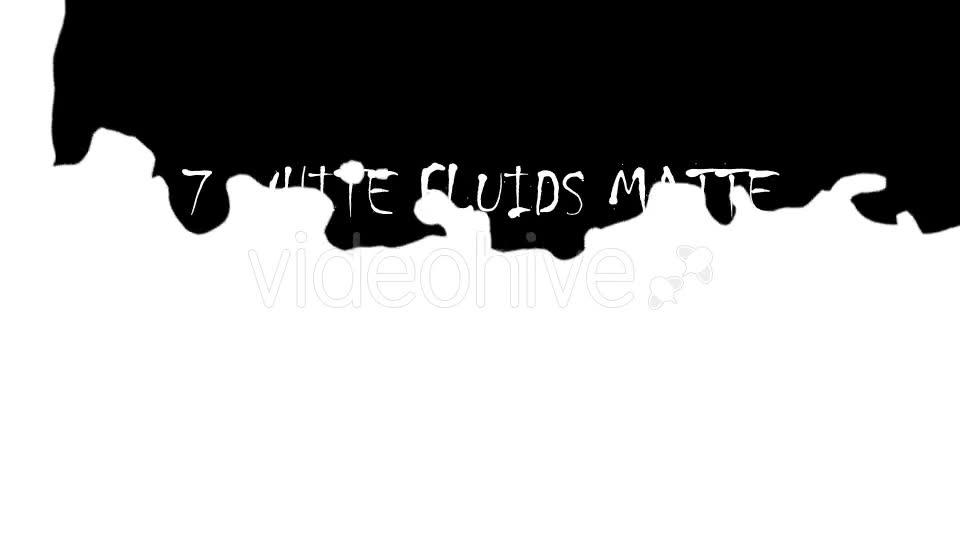 White Matte Fluids Transitions Videohive 18009334 Motion Graphics Image 2