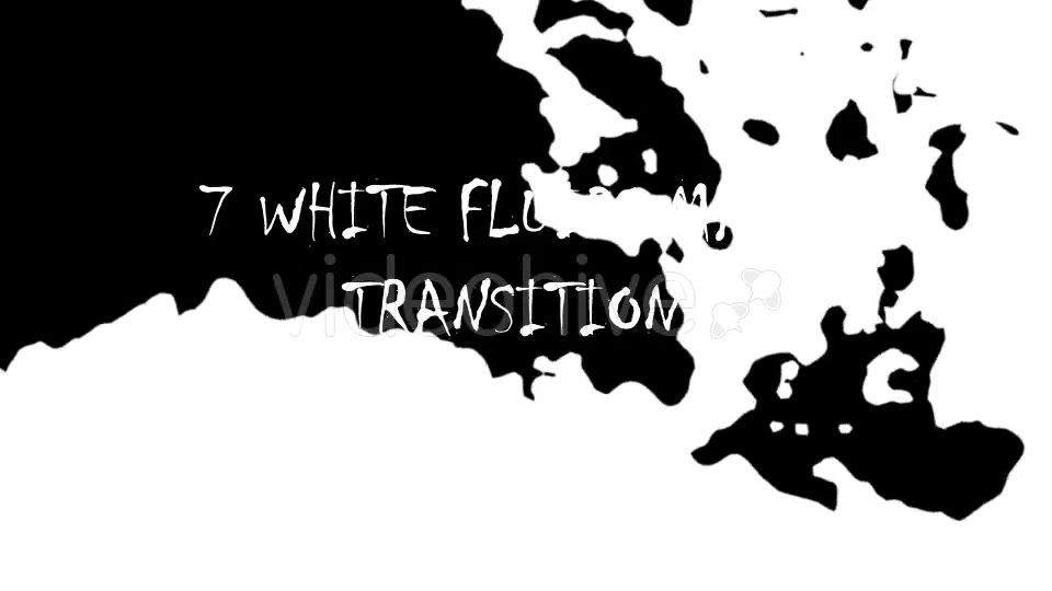 White Matte Fluids Transitions Videohive 18009334 Motion Graphics Image 3