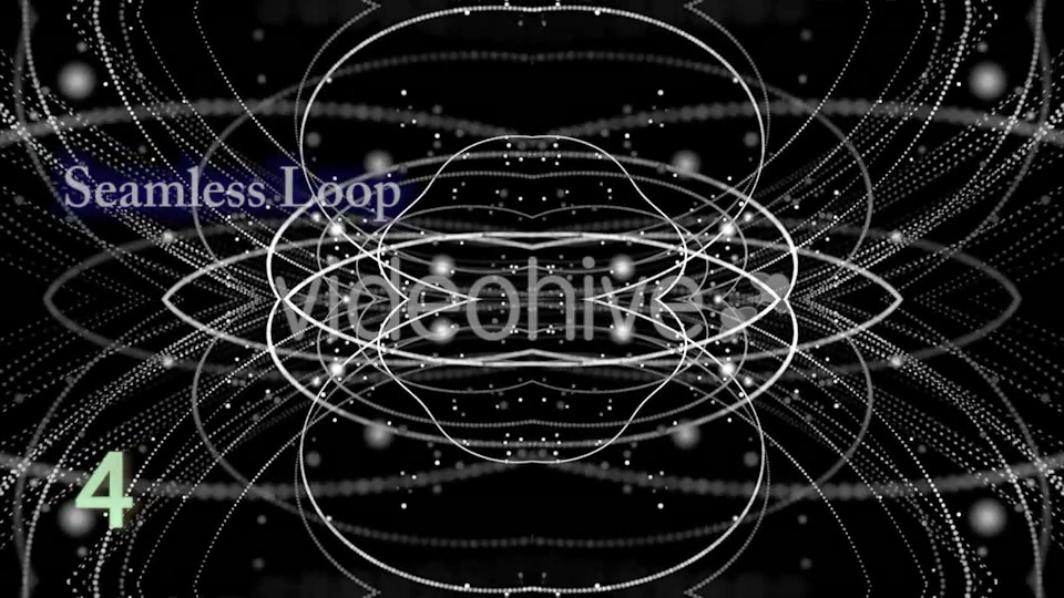 White Neon Pattern of Lines and Particles 4 in 1 Videohive 20005762 Motion Graphics Image 10