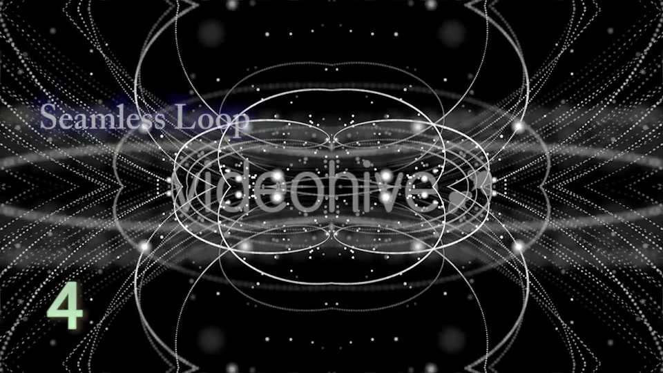 White Neon Pattern of Lines and Particles 4 in 1 Videohive 20005762 Motion Graphics Image 11