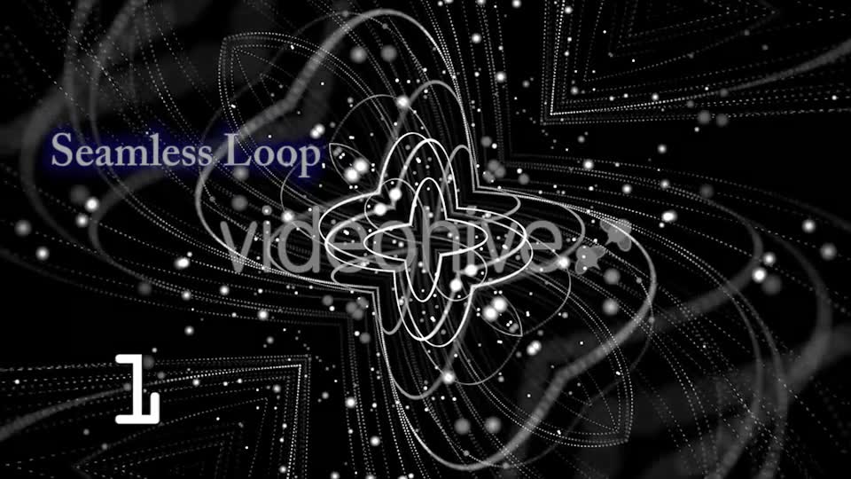 White Neon Pattern of Lines and Particles 4 in 1 Videohive 20005762 Motion Graphics Image 2