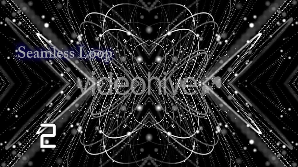 White Neon Pattern of Lines and Particles 4 in 1 Videohive 20005762 Motion Graphics Image 4