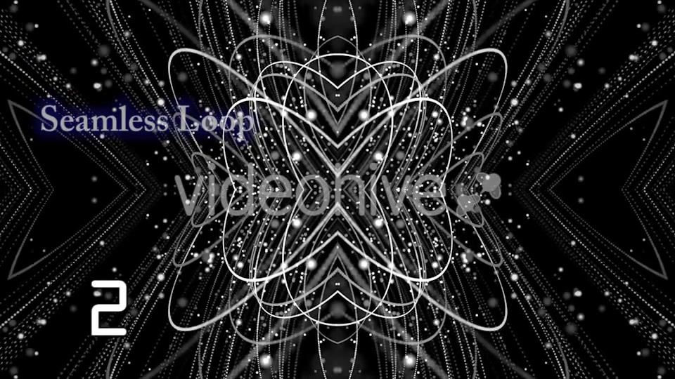 White Neon Pattern of Lines and Particles 4 in 1 Videohive 20005762 Motion Graphics Image 5