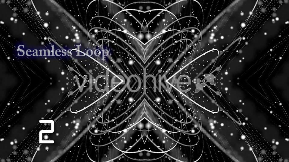 White Neon Pattern of Lines and Particles 4 in 1 Videohive 20005762 Motion Graphics Image 6