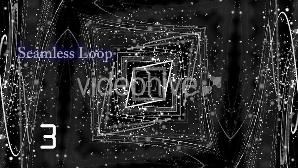 White Neon Pattern of Lines and Particles 4 in 1 Videohive 20005762 Motion Graphics Image 9