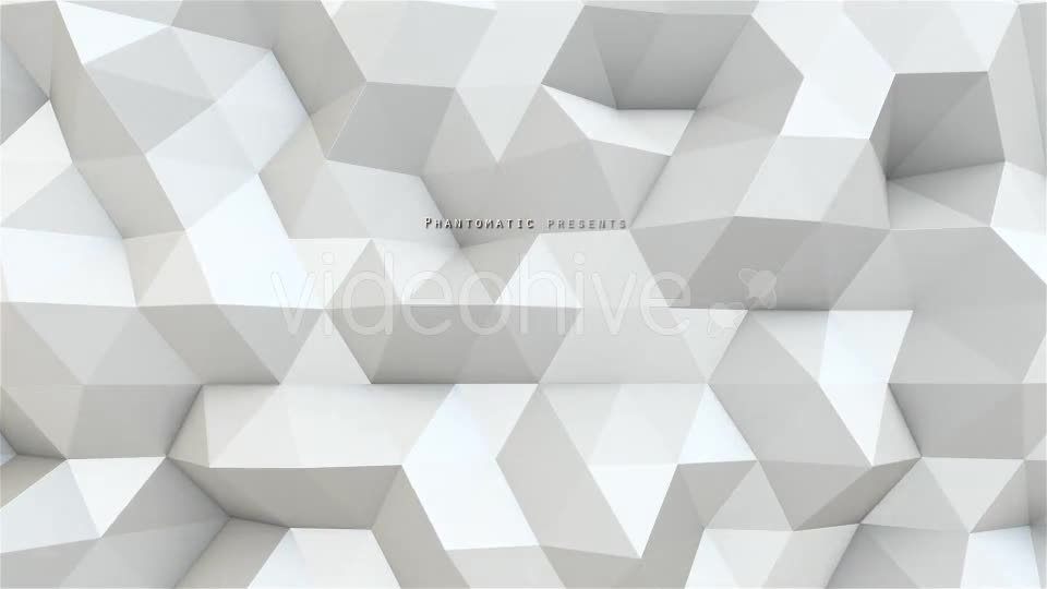 White Polygons Motion Videohive 21133649 Motion Graphics Image 1