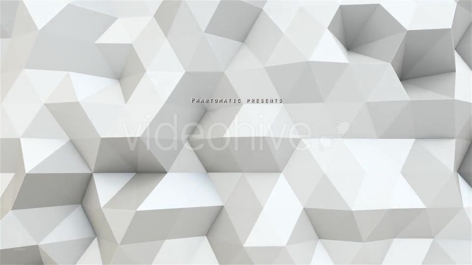 White Polygons Motion Videohive 21133649 Motion Graphics Image 2