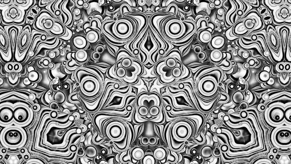 White Retro Kaleidoscope Videohive 22727796 Motion Graphics Image 9
