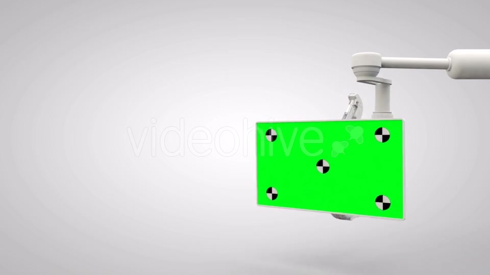 White Robotic Arm Hold and Moving Green Screen Videohive 20946143 Motion Graphics Image 2