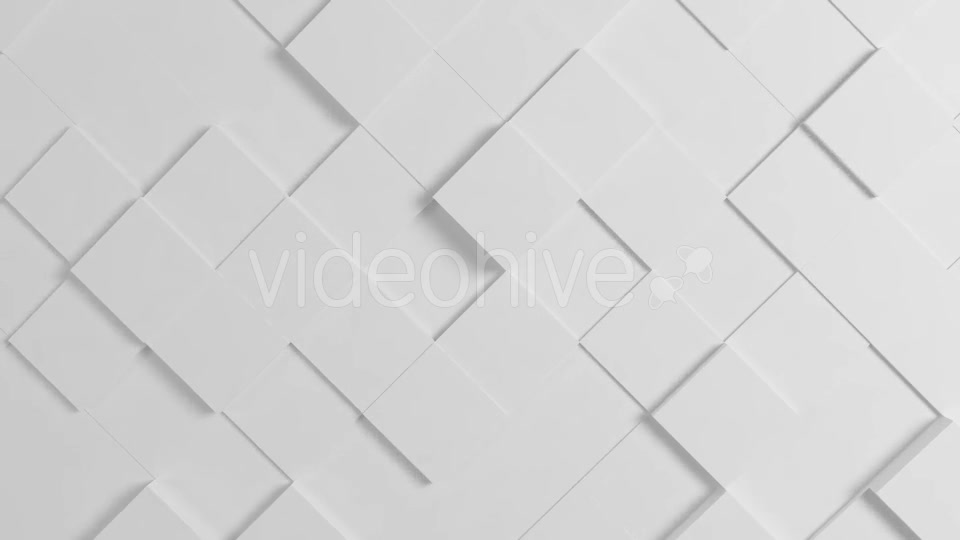 White Squares Background Videohive 13111582 Motion Graphics Image 2