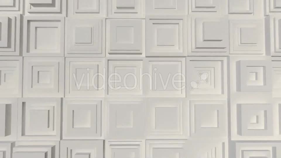 White Squares On The Move Background Videohive 17689780 Motion Graphics Image 1