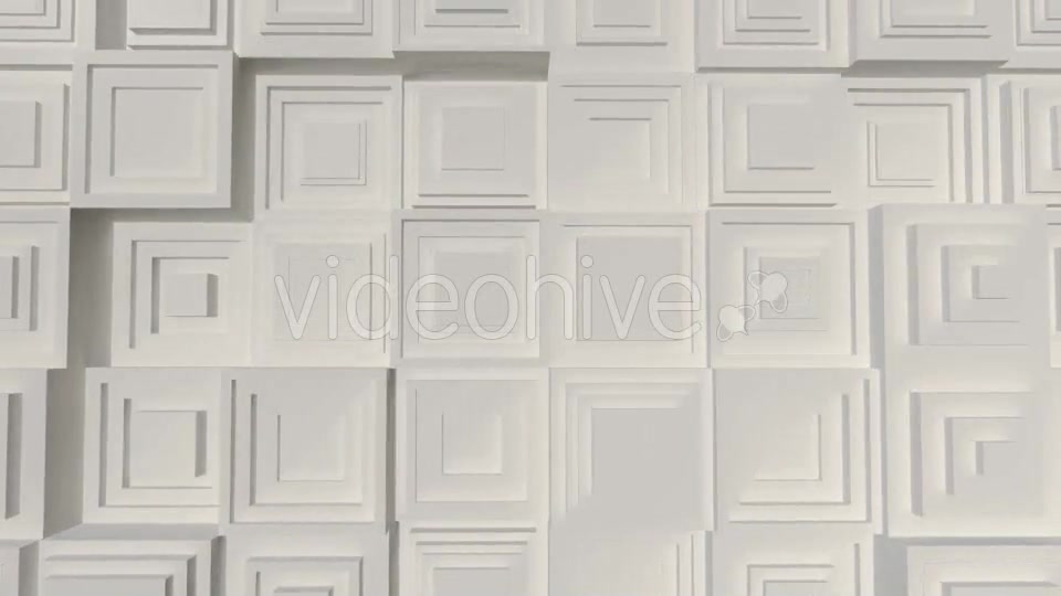 White Squares On The Move Background Videohive 17689780 Motion Graphics Image 3