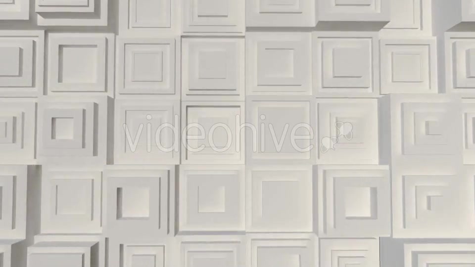 White Squares On The Move Background Videohive 17689780 Motion Graphics Image 4