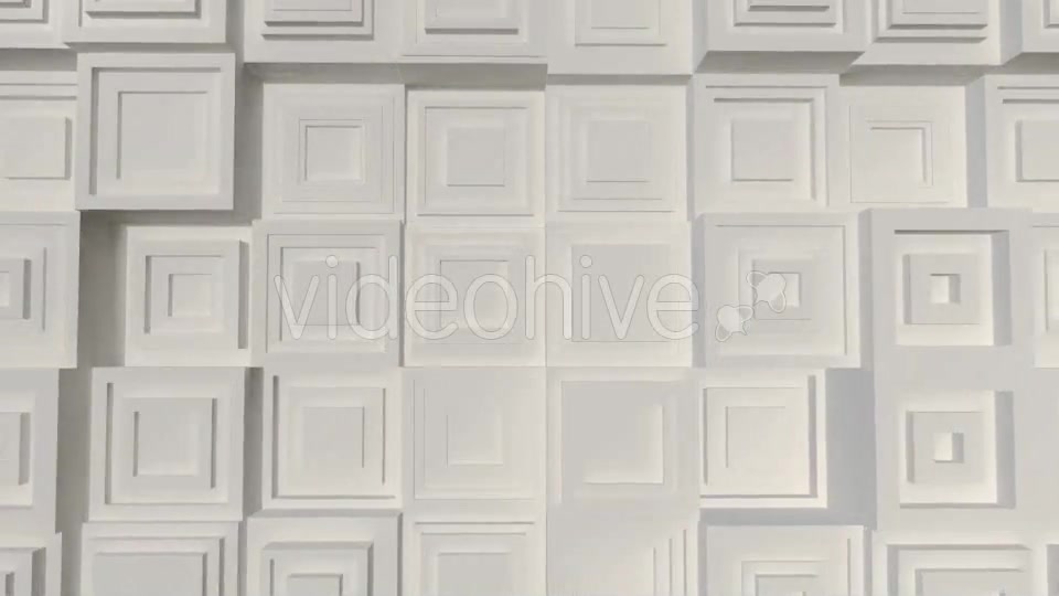 White Squares On The Move Background Videohive 17689780 Motion Graphics Image 5