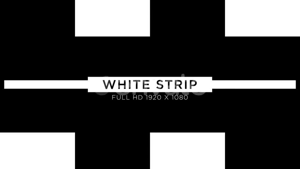 White Strip VJ Loops Background Videohive 23874115 Motion Graphics Image 1