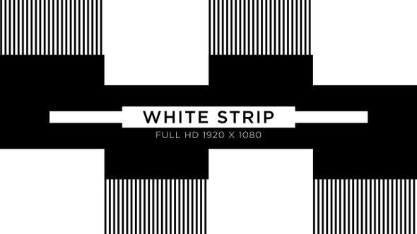 White Strip VJ Loops Background - 23874115 Videohive Download