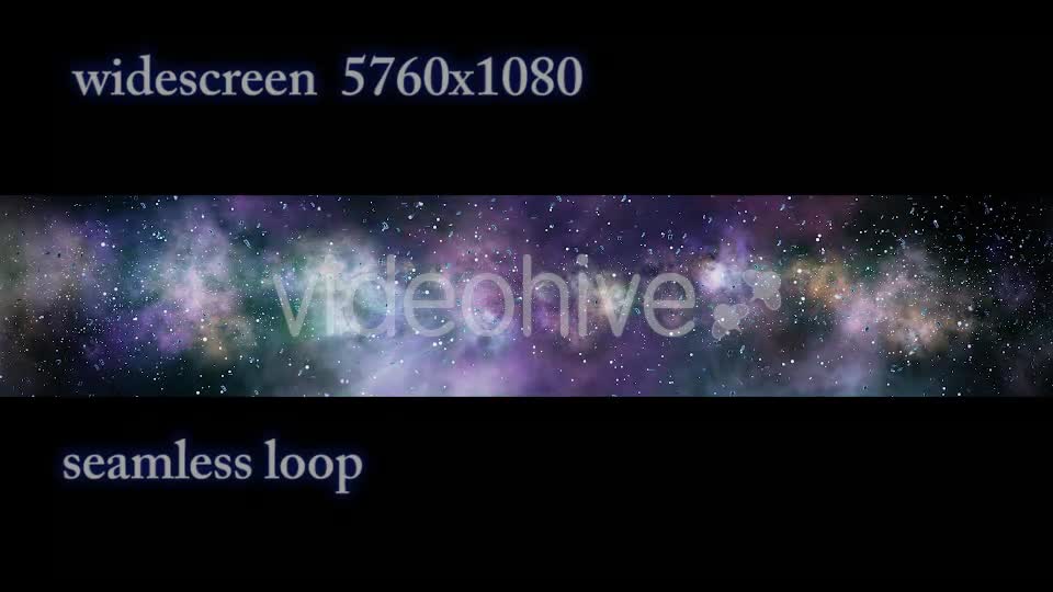 Wide screen Cosmic Nebula Videohive 21225799 Motion Graphics Image 1