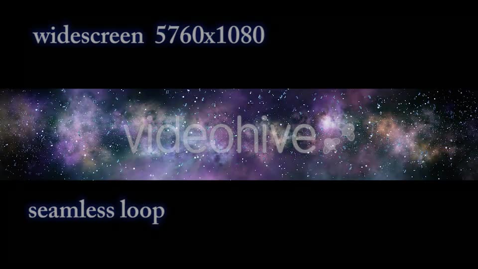 Wide screen Cosmic Nebula Videohive 21225799 Motion Graphics Image 2