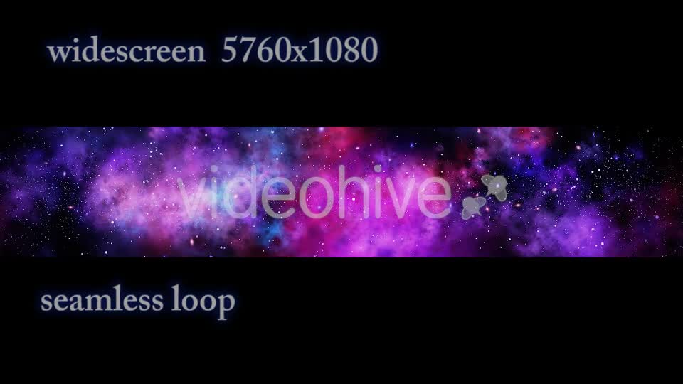 Widescreen Galactic Nebula Videohive 21231798 Motion Graphics Image 1