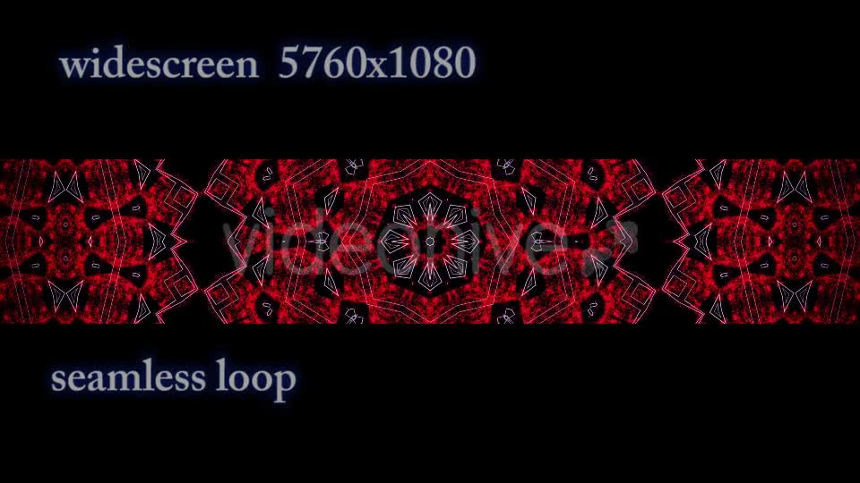 Widescreen Red Pattern with White Lines Videohive 20712771 Motion Graphics Image 1