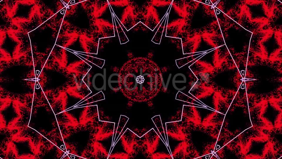 Widescreen Red Pattern with White Lines Videohive 20712771 Motion Graphics Image 7