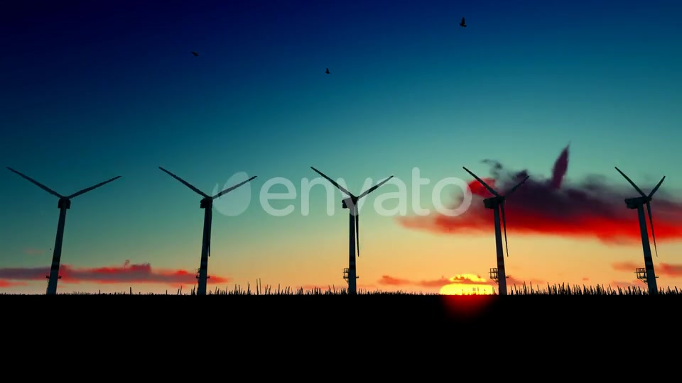 Windmill On The Field Videohive 22577653 Motion Graphics Image 10