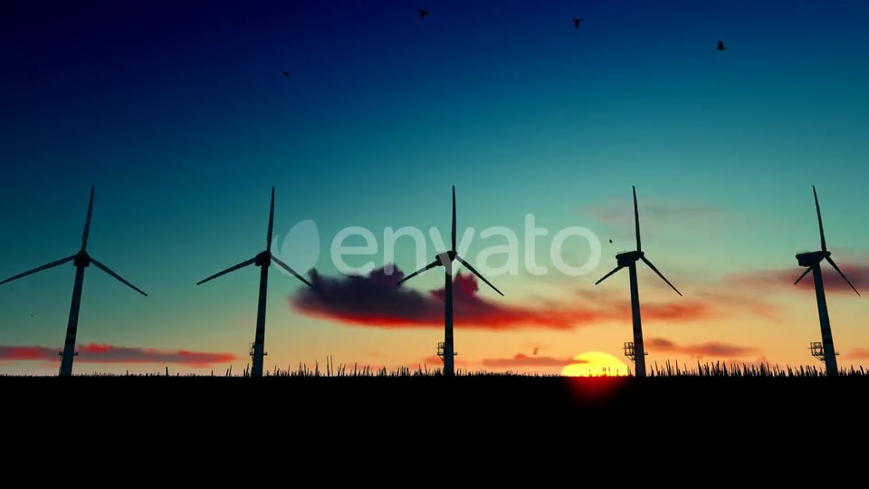 Windmill On The Field Videohive 22577653 Motion Graphics Image 11