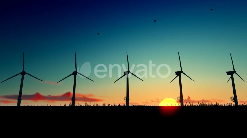 Windmill On The Field Videohive 22577653 Motion Graphics Image 9