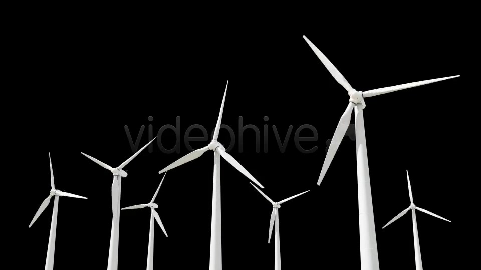 Windmills With Blue Sky Videohive 8176291 Motion Graphics Image 7