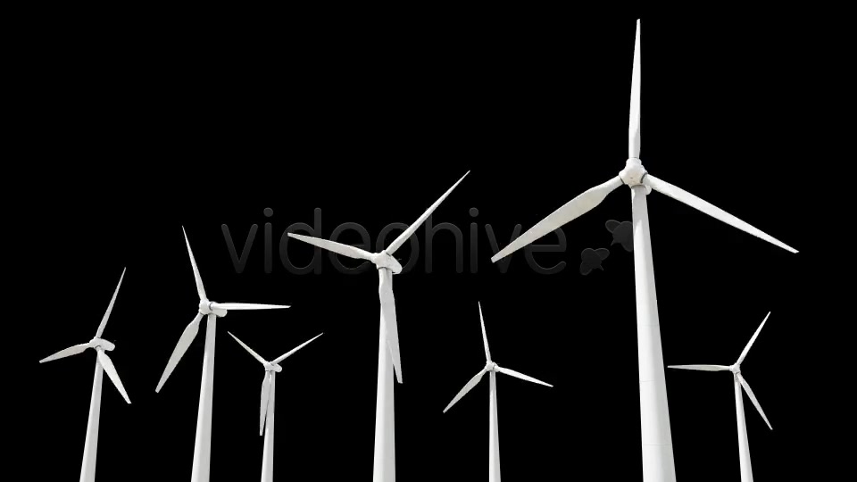Windmills With Blue Sky Videohive 8176291 Motion Graphics Image 9