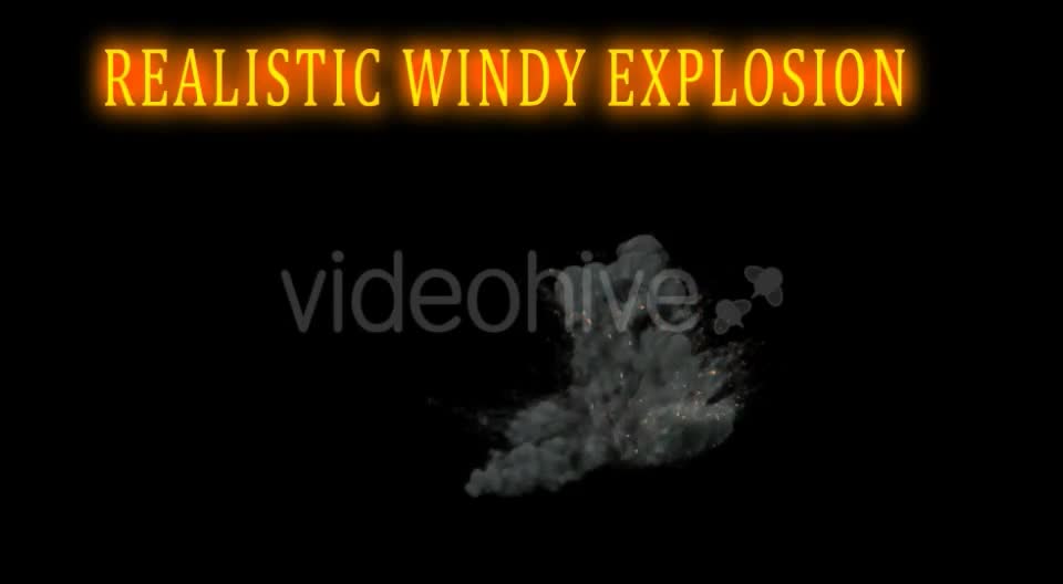 Windy Explosion Videohive 15583104 Motion Graphics Image 1