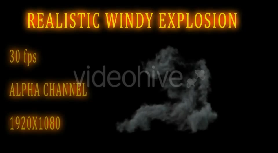 Windy Explosion Videohive 15583104 Motion Graphics Image 3