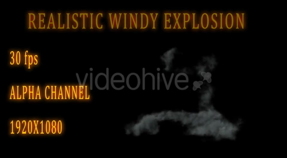 Windy Explosion Videohive 15583104 Motion Graphics Image 5