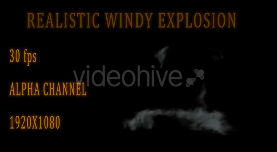 Windy Explosion Videohive 15583104 Motion Graphics Image 6