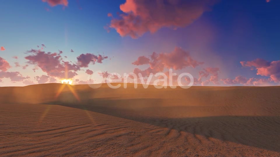 Windy Sunset Desert Videohive 24168171 Motion Graphics Image 2