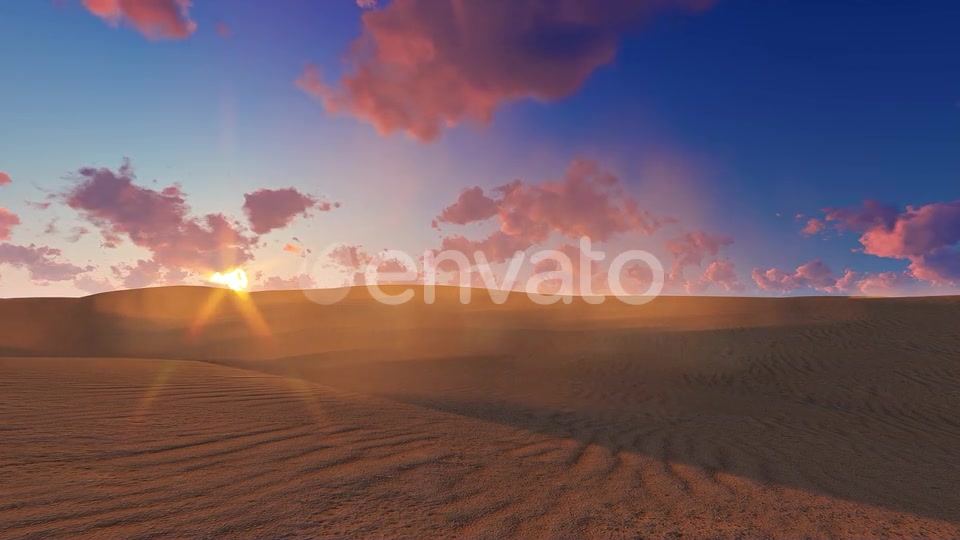Windy Sunset Desert Videohive 24168171 Motion Graphics Image 3