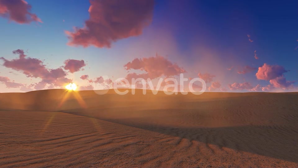 Windy Sunset Desert Videohive 24168171 Motion Graphics Image 5