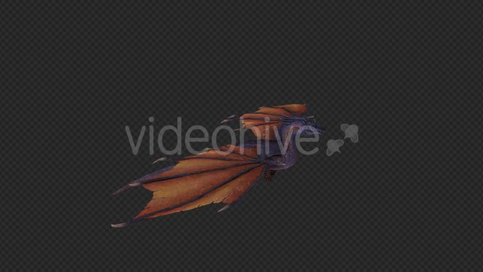 Wing Dragon Take Off And Land And Idle Pack 6 In 1 Videohive 19849964 Motion Graphics Image 2