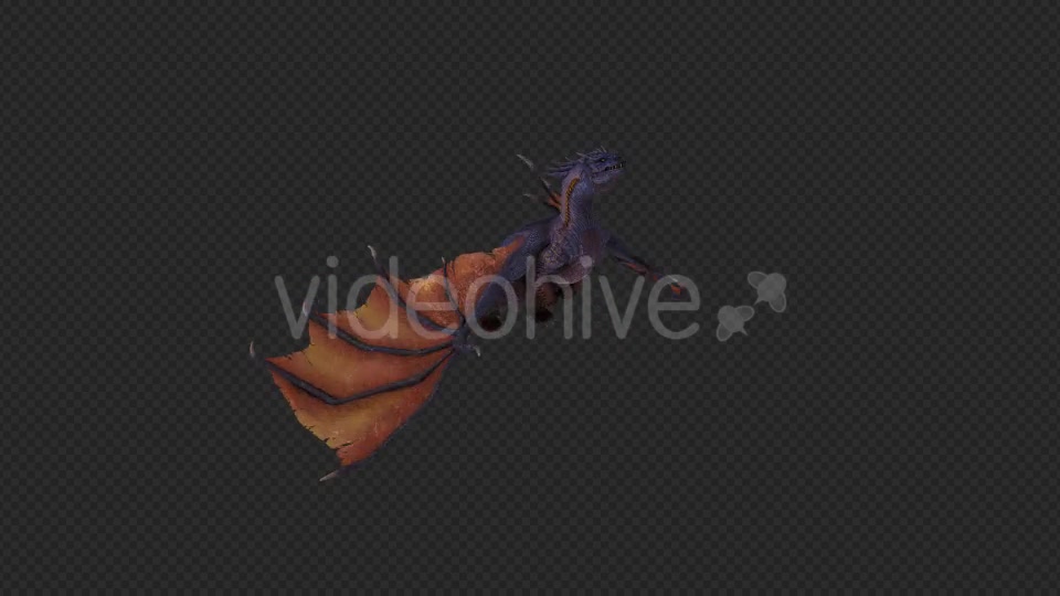 Wing Dragon Take Off And Land And Idle Pack 6 In 1 Videohive 19849964 Motion Graphics Image 3