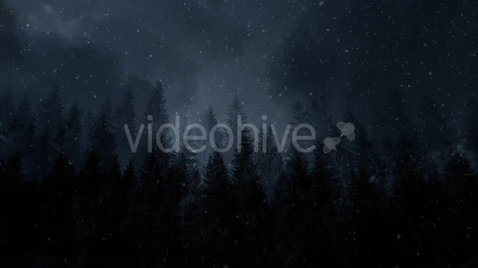 Winter Night Backgrounds Videohive 21011153 Motion Graphics Image 1