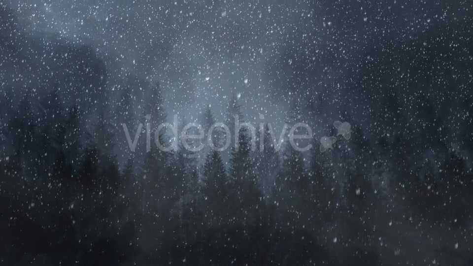Winter Night Backgrounds Videohive 21011153 Motion Graphics Image 6